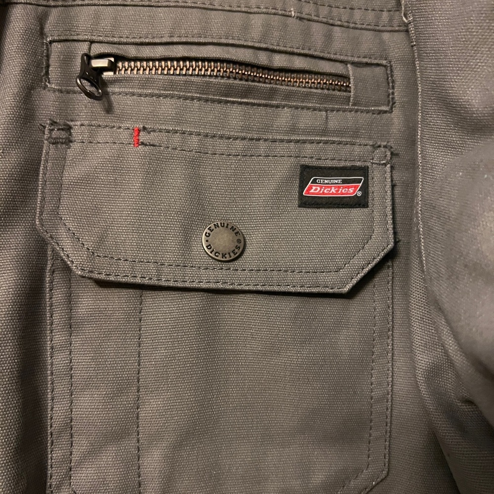 Men's Gray Hooded Dickies Jacket NWOT